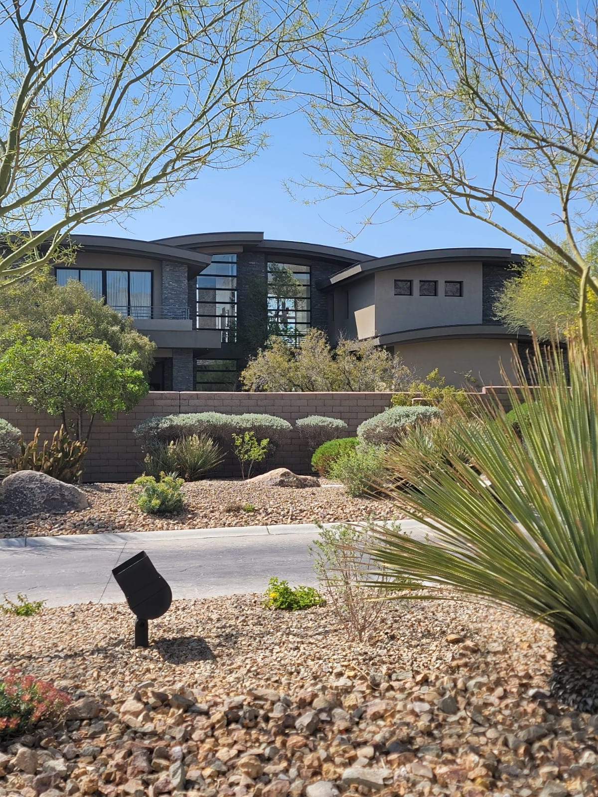 Exterior painting project by Mark Anthony Painting in Las Vegas, NV