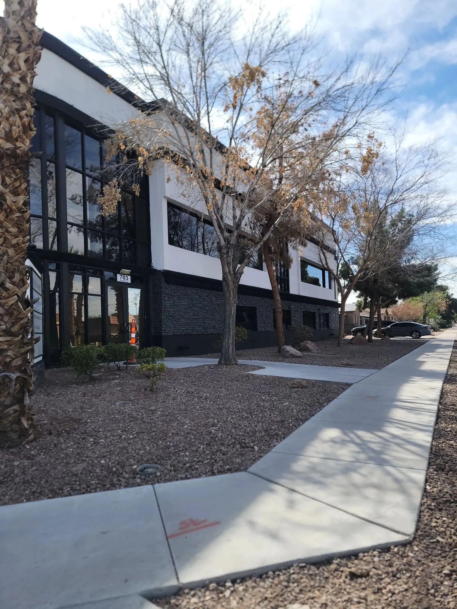 Commercial exterior painting project by Mark Anthony Painting in Las Vegas, NV