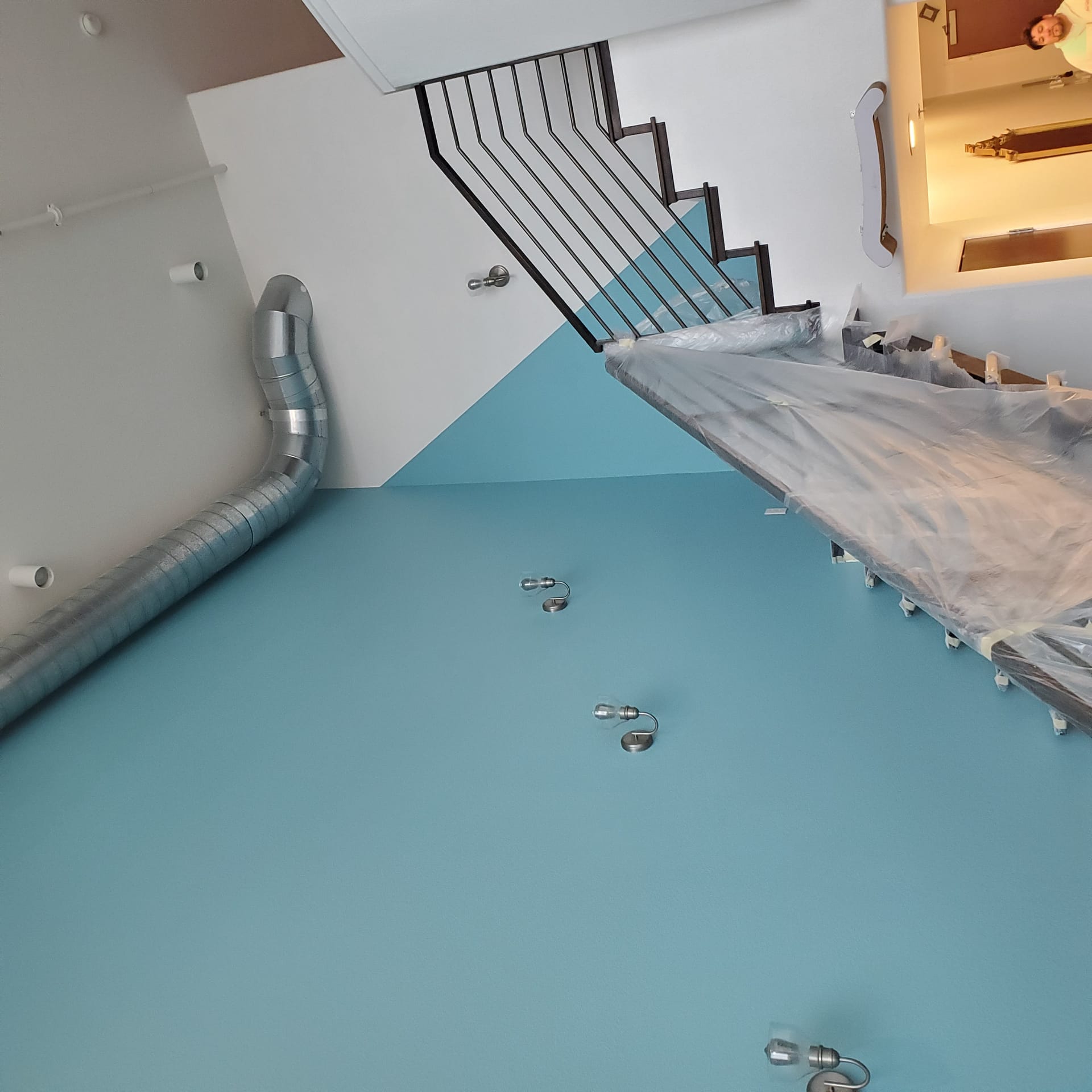 Commercial interior painting project by Mark Anthony Painting in Las Vegas, NV