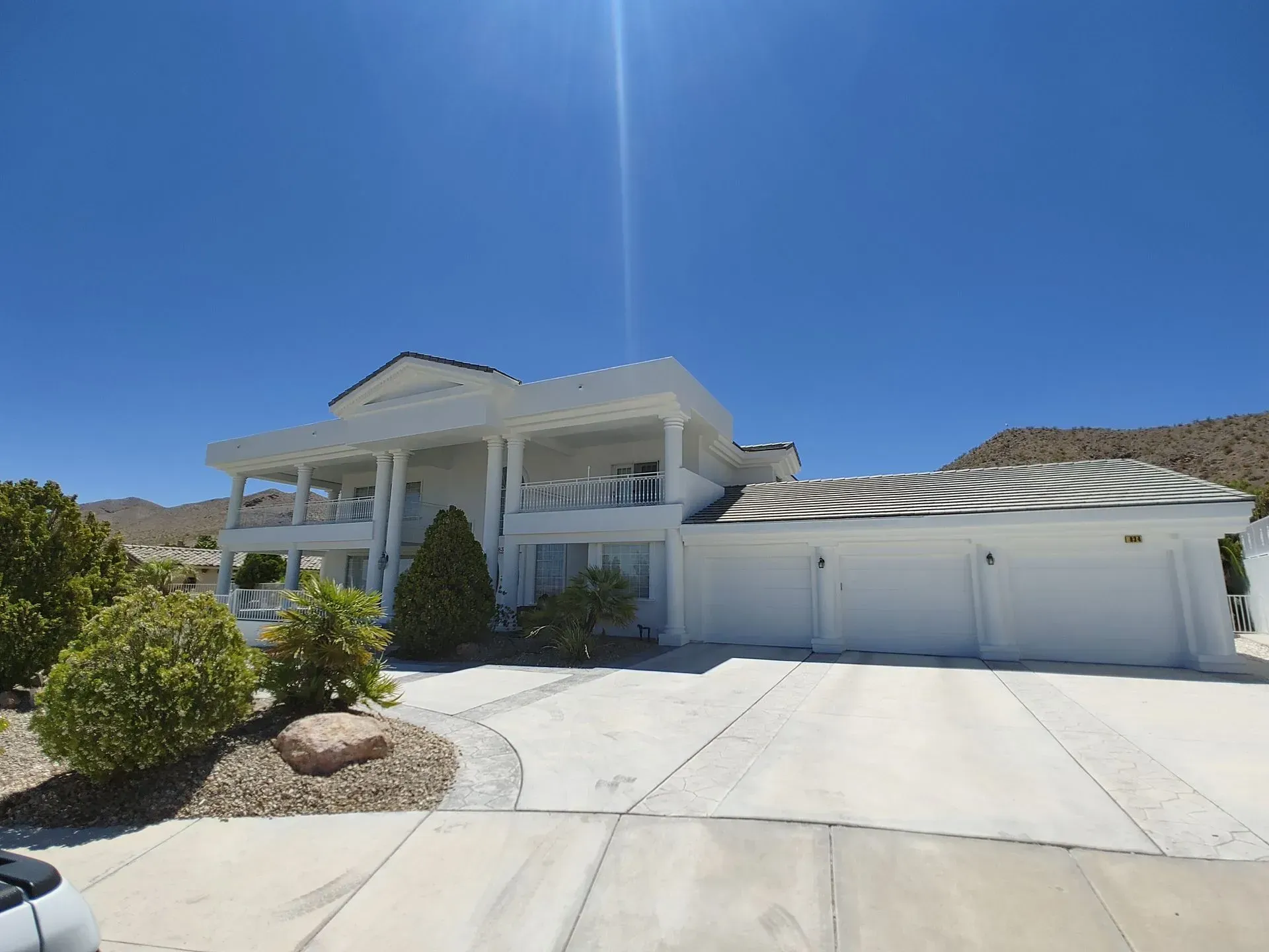 Exterior painting project by Mark Anthony Painting in Las Vegas, NV