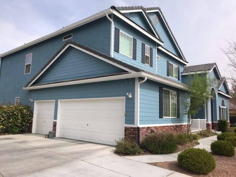 Exterior painting project by Mark Anthony Painting in Las Vegas, NV