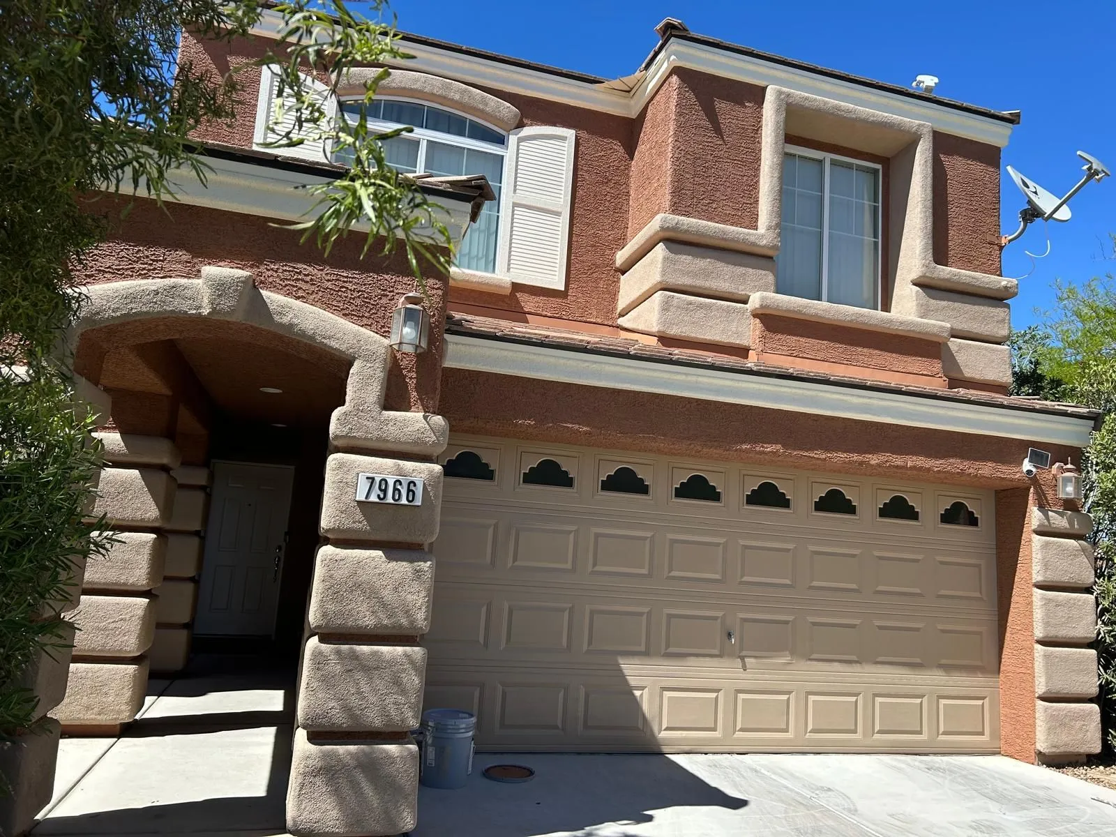 Exterior painting project by Mark Anthony Painting in Las Vegas, NV
