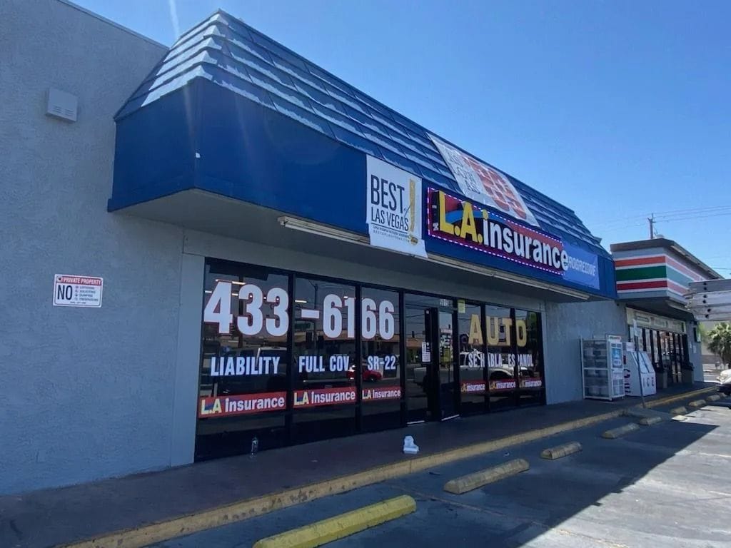 Commercial exterior painting project by Mark Anthony Painting in Las Vegas, NV